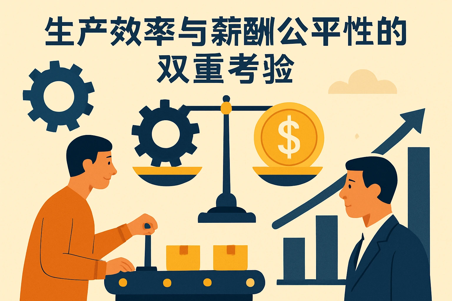 2. 生产效率与薪酬公平性的双重考验