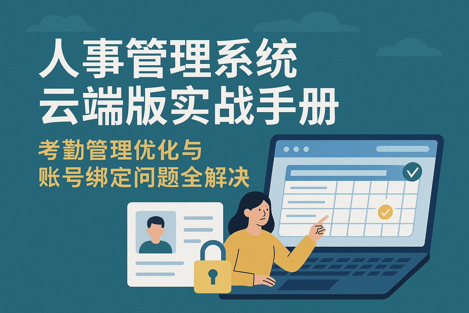 人事管理系统云端版实战手册：考勤管理优化与账号绑定问题全解决