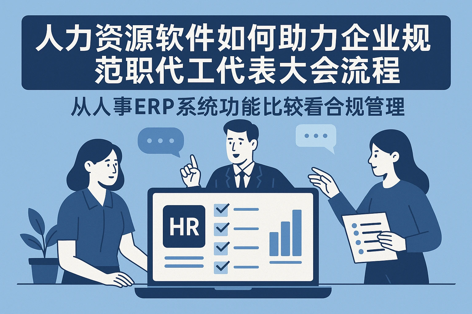 人力资源软件如何助力企业规范职工代表大会流程——从人事ERP系统功能比较看合规管理