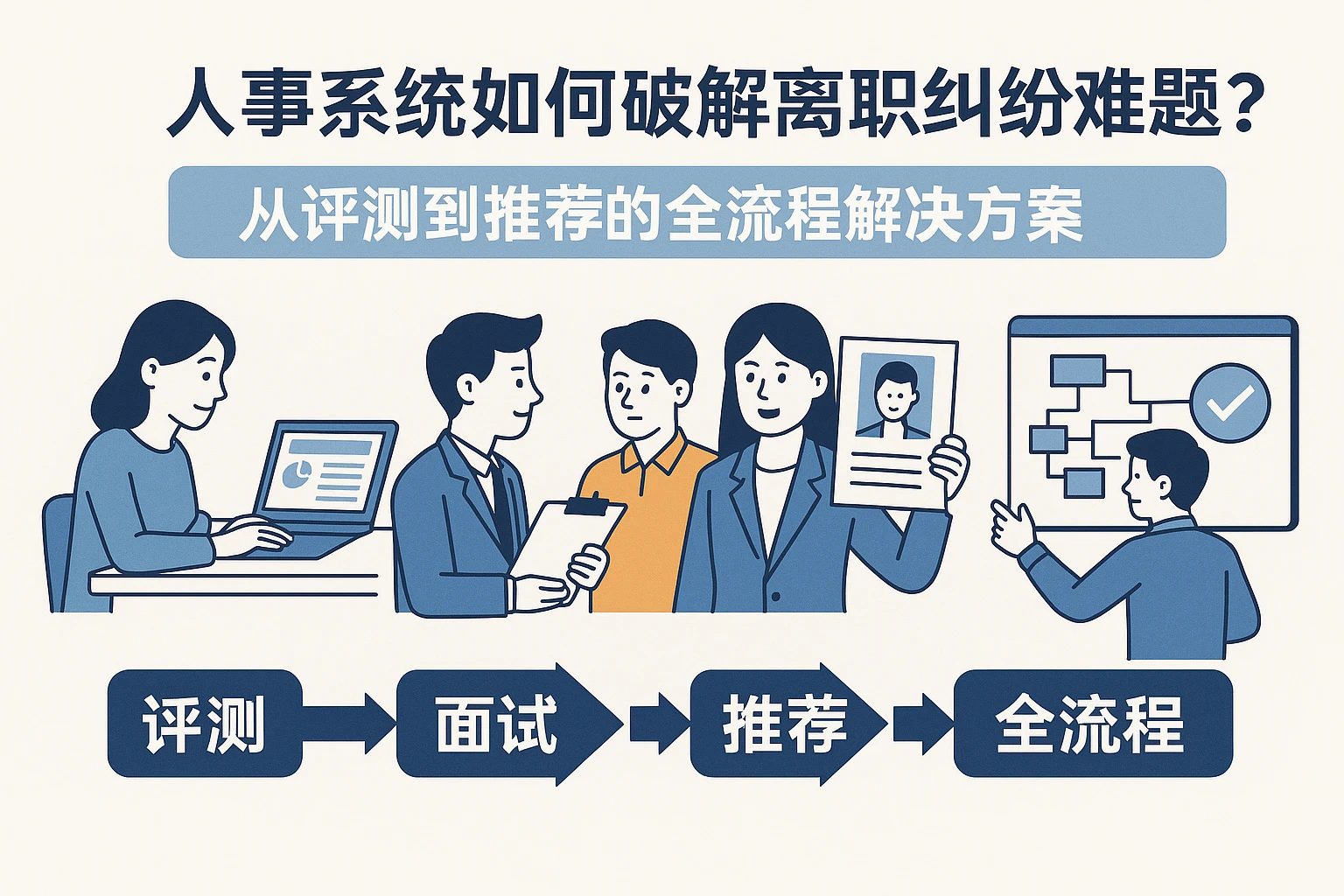 人事系统如何破解离职纠纷难题？从评测到推荐的全流程解决方案