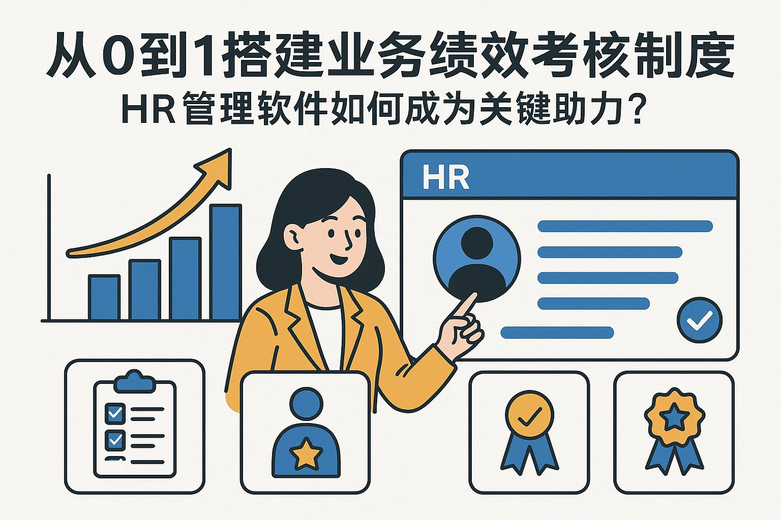 从0到1搭建业务绩效考核制度：HR管理软件如何成为关键助力？
