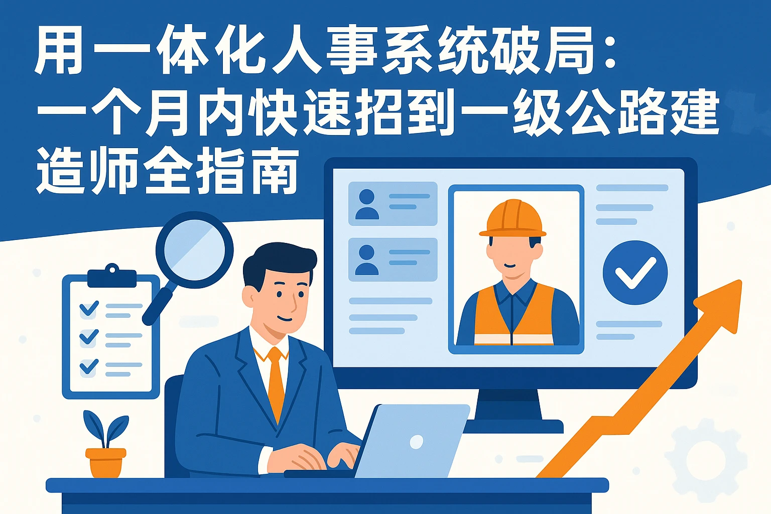 用一体化人事系统破局：一个月内快速招到一级公路建造师全指南
