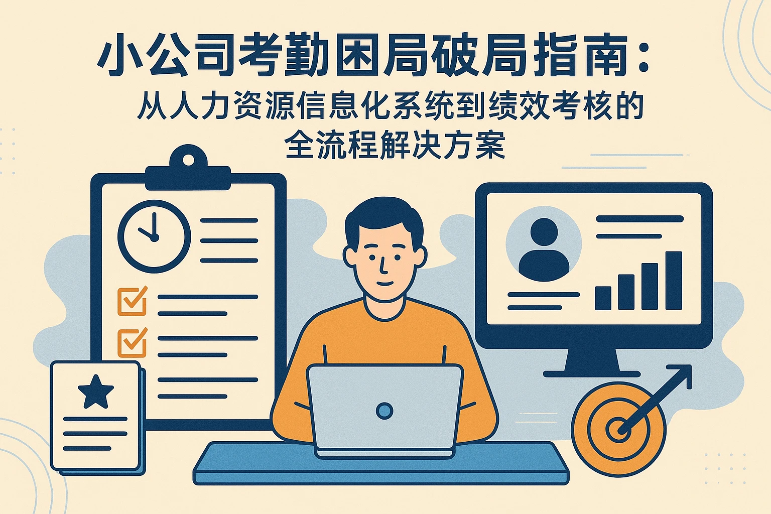 小公司考勤困局破局指南：从人力资源信息化系统到绩效考核的全流程解决方案