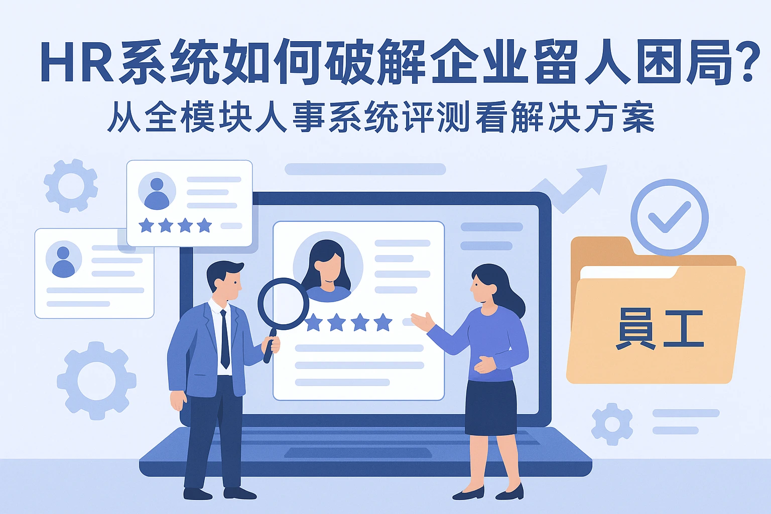 HR系统如何破解企业留人困局？从全模块人事系统评测看解决方案