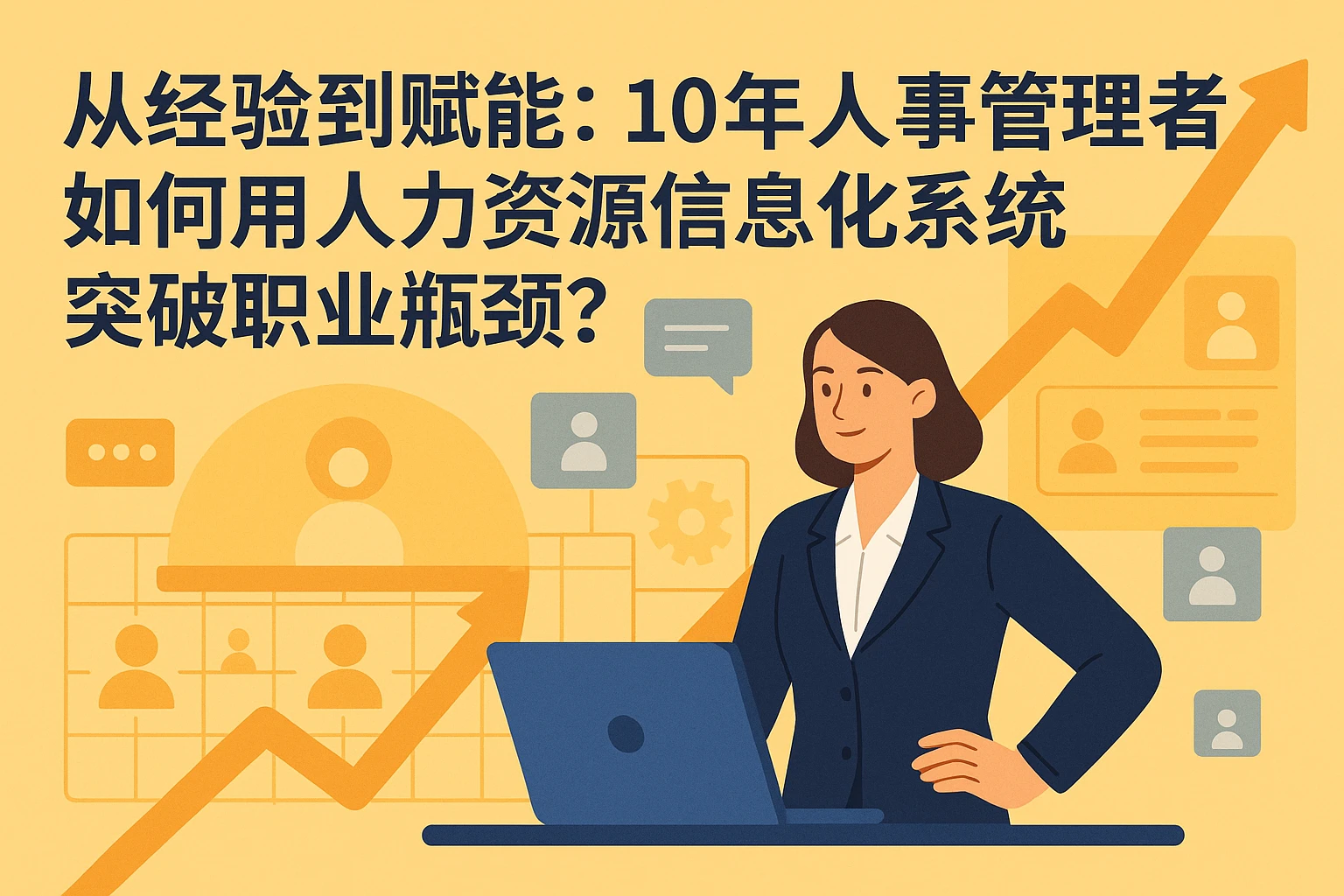 从经验到赋能：10年人事管理者如何用人力资源信息化系统突破职业瓶颈？