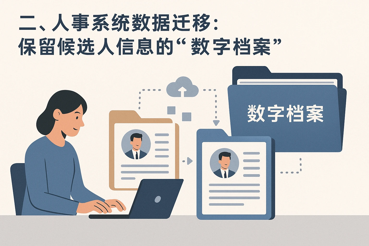 二、人事系统数据迁移：保留候选人信息的“数字档案”
