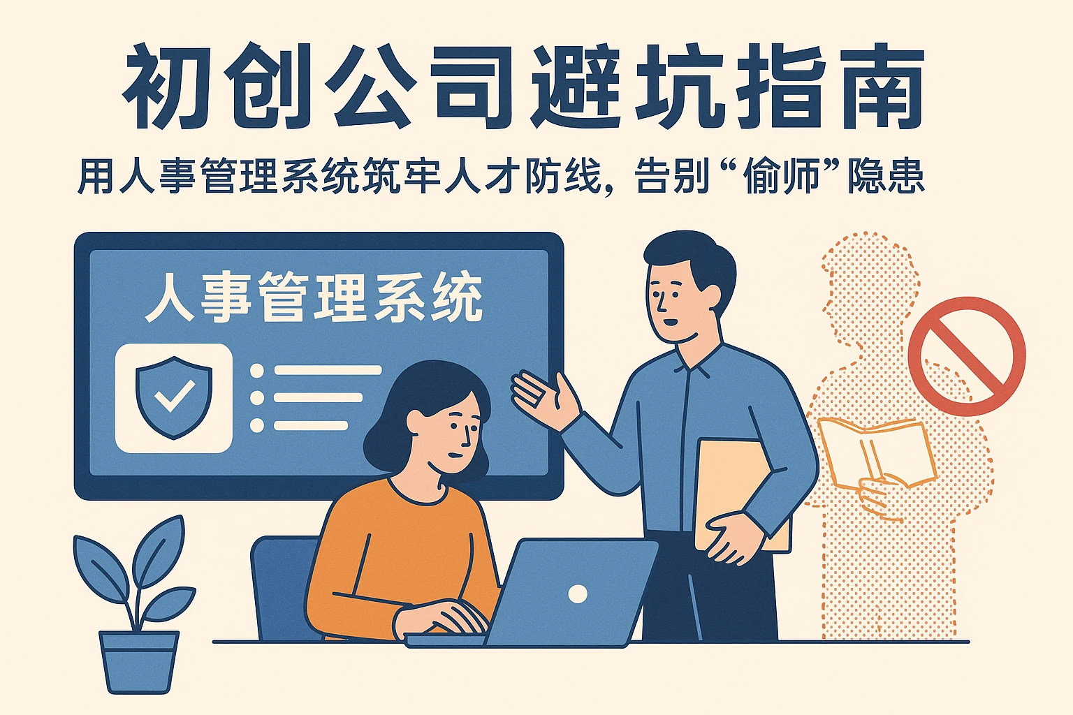 初创公司避坑指南：用人事管理系统筑牢人才防线，告别“偷师”隐患