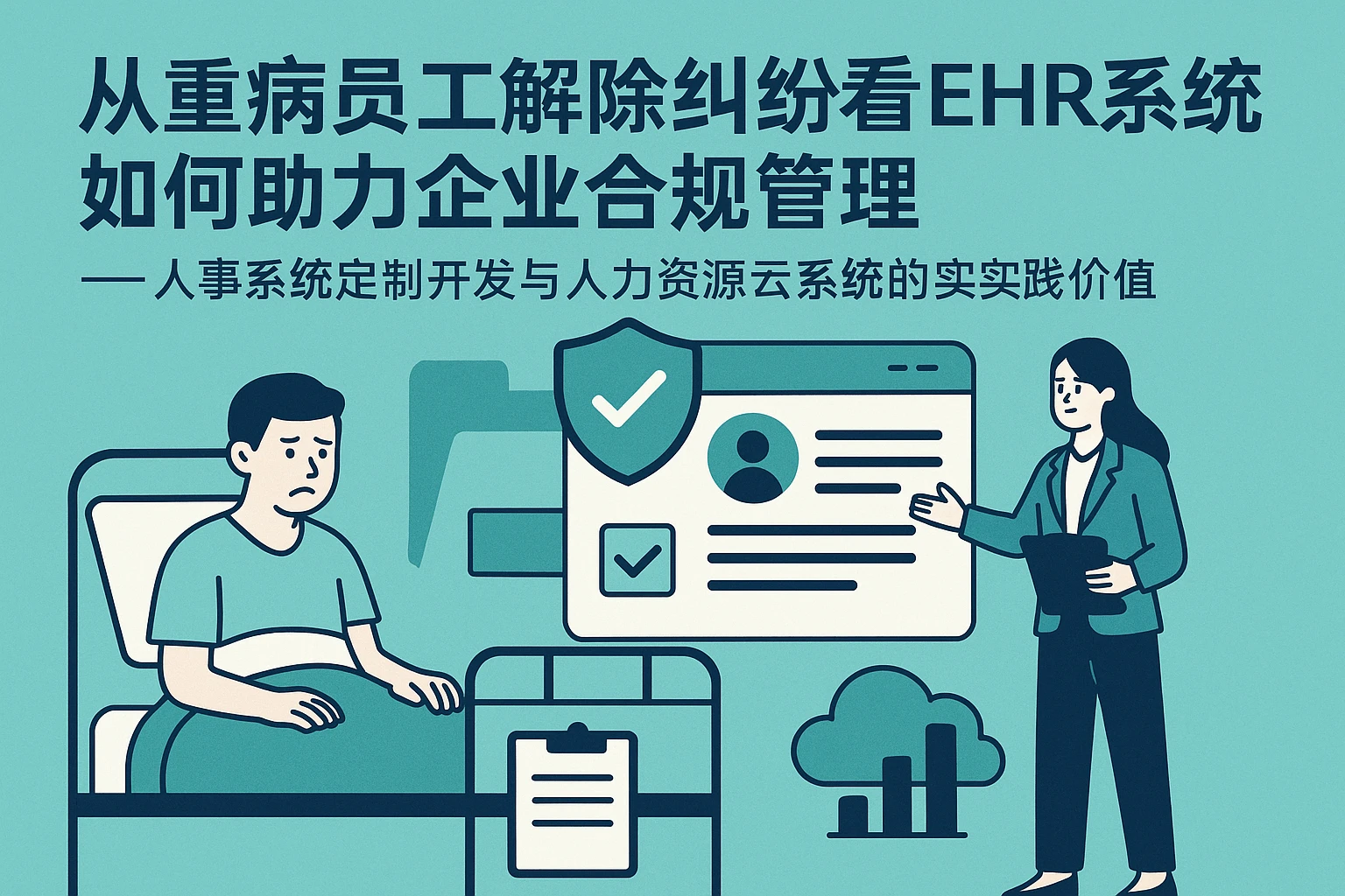 从重病员工解除纠纷看EHR系统如何助力企业合规管理——人事系统定制开发与人力资源云系统的实践价值