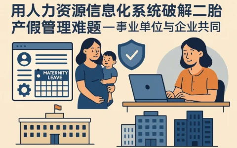 用人力资源信息化系统破解二胎时代产假管理难题——事业单位与企业的共同解决方案