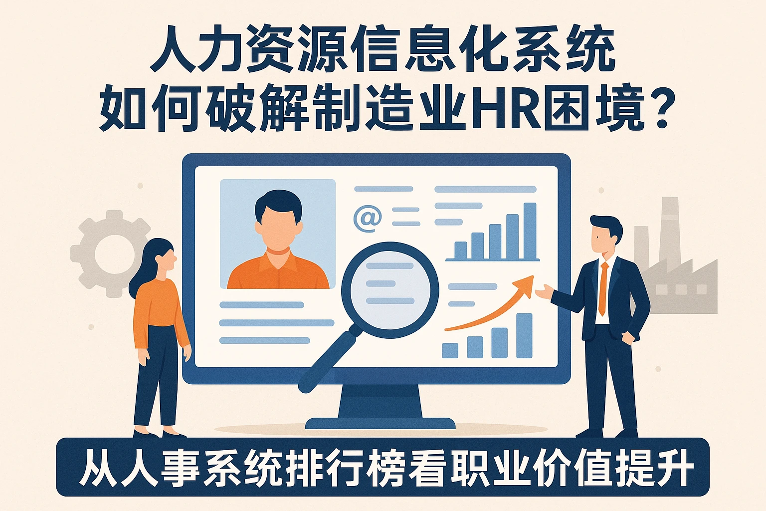 人力资源信息化系统如何破解制造业HR困境？从人事系统排行榜看职业价值提升