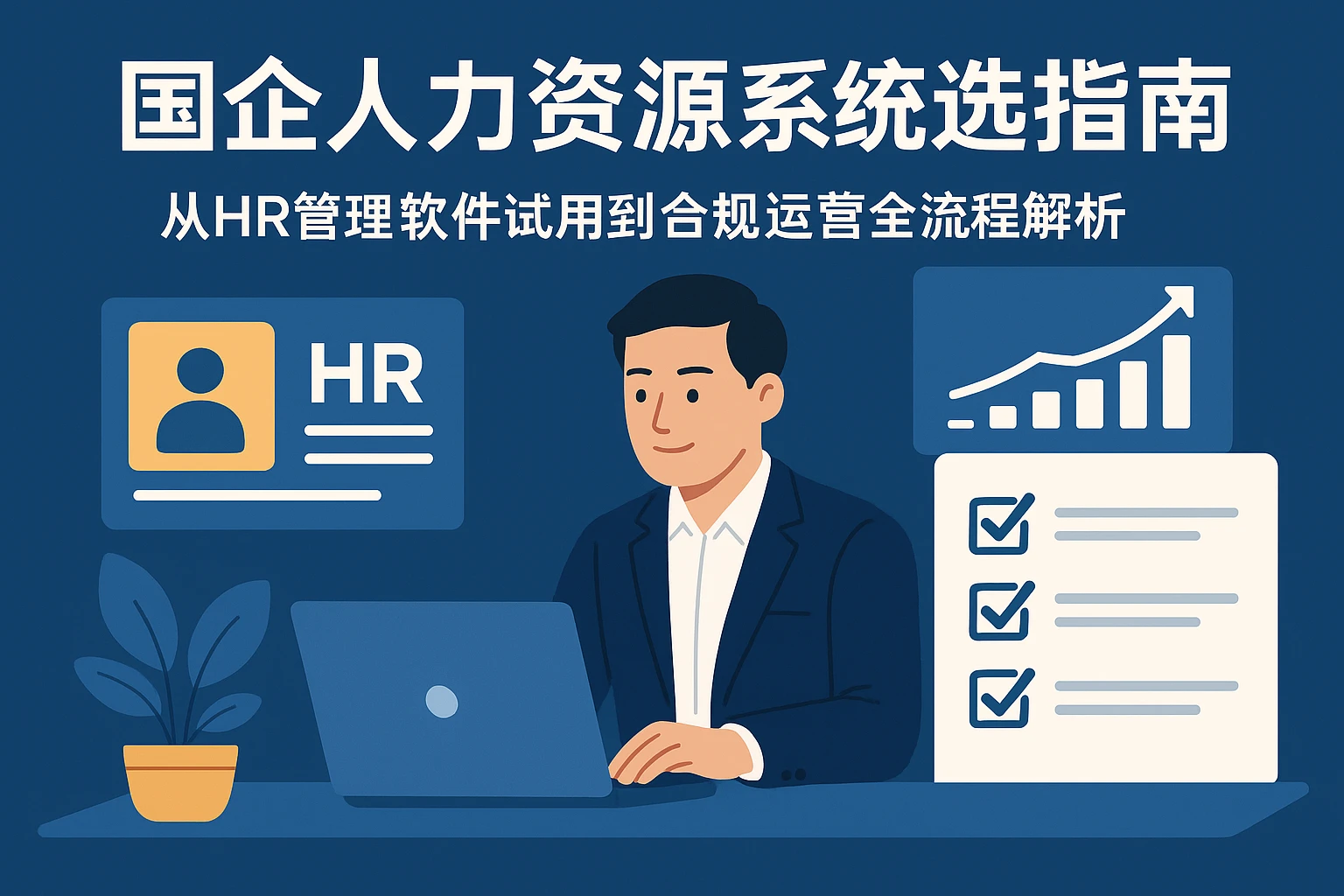 国企人力资源系统选型指南：从HR管理软件试用到合规运营全流程解析