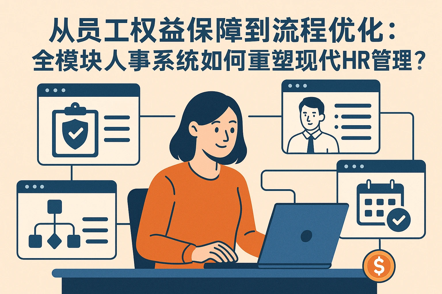 从员工权益保障到流程优化：全模块人事系统如何重塑现代HR管理？