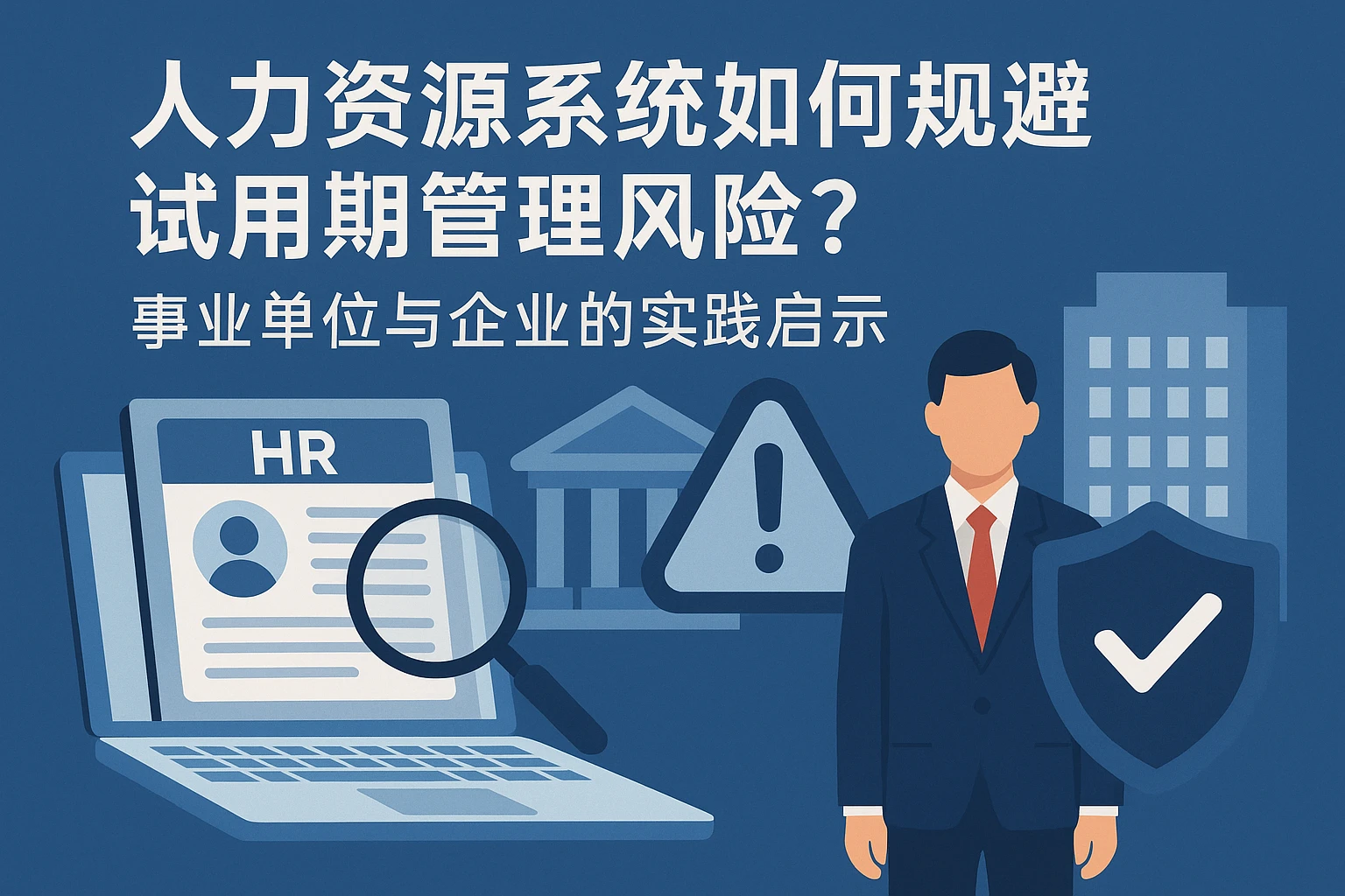 人力资源系统如何规避试用期管理风险？事业单位与企业的实践启示