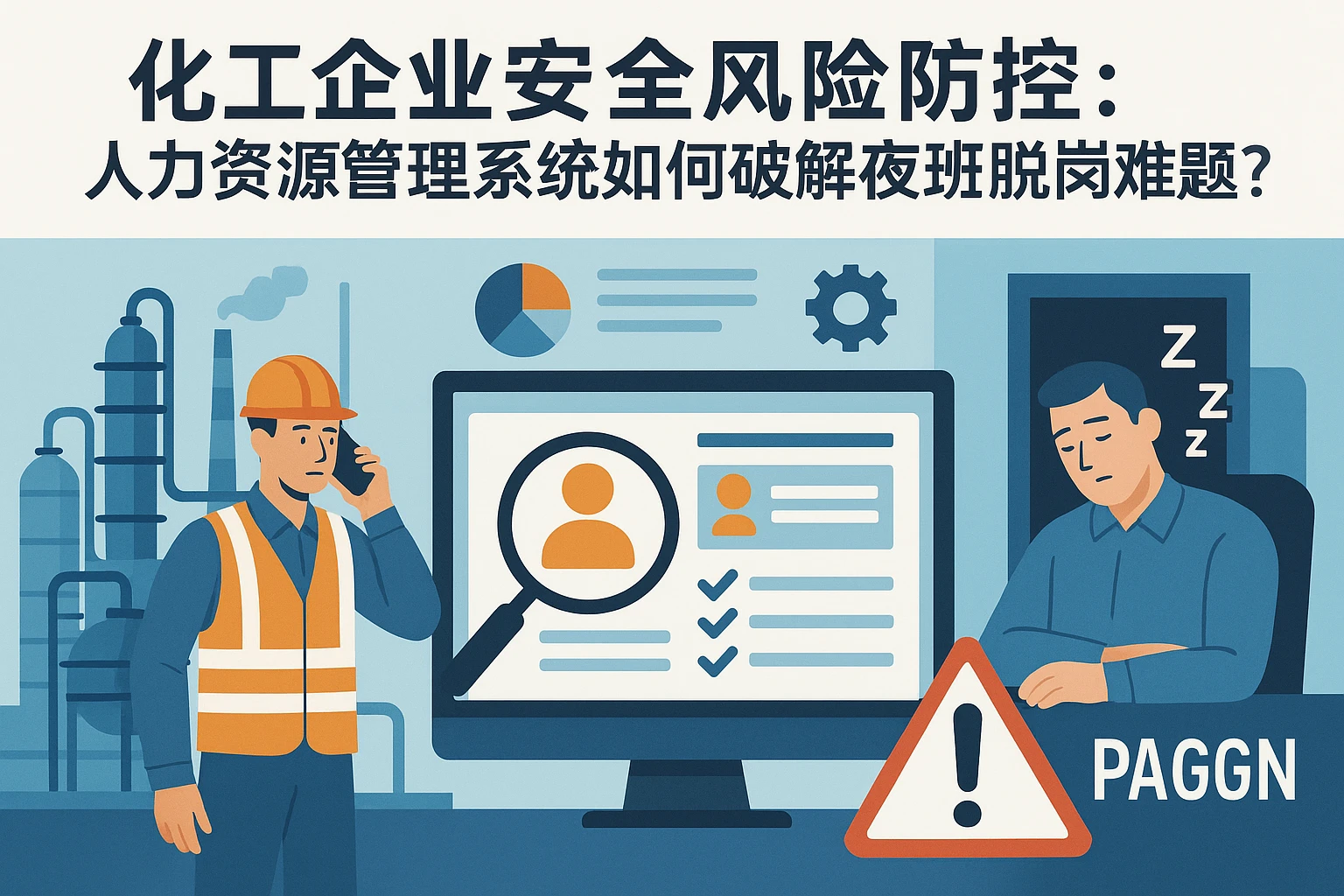 化工企业安全风险防控：人力资源管理系统如何破解夜班脱岗难题？