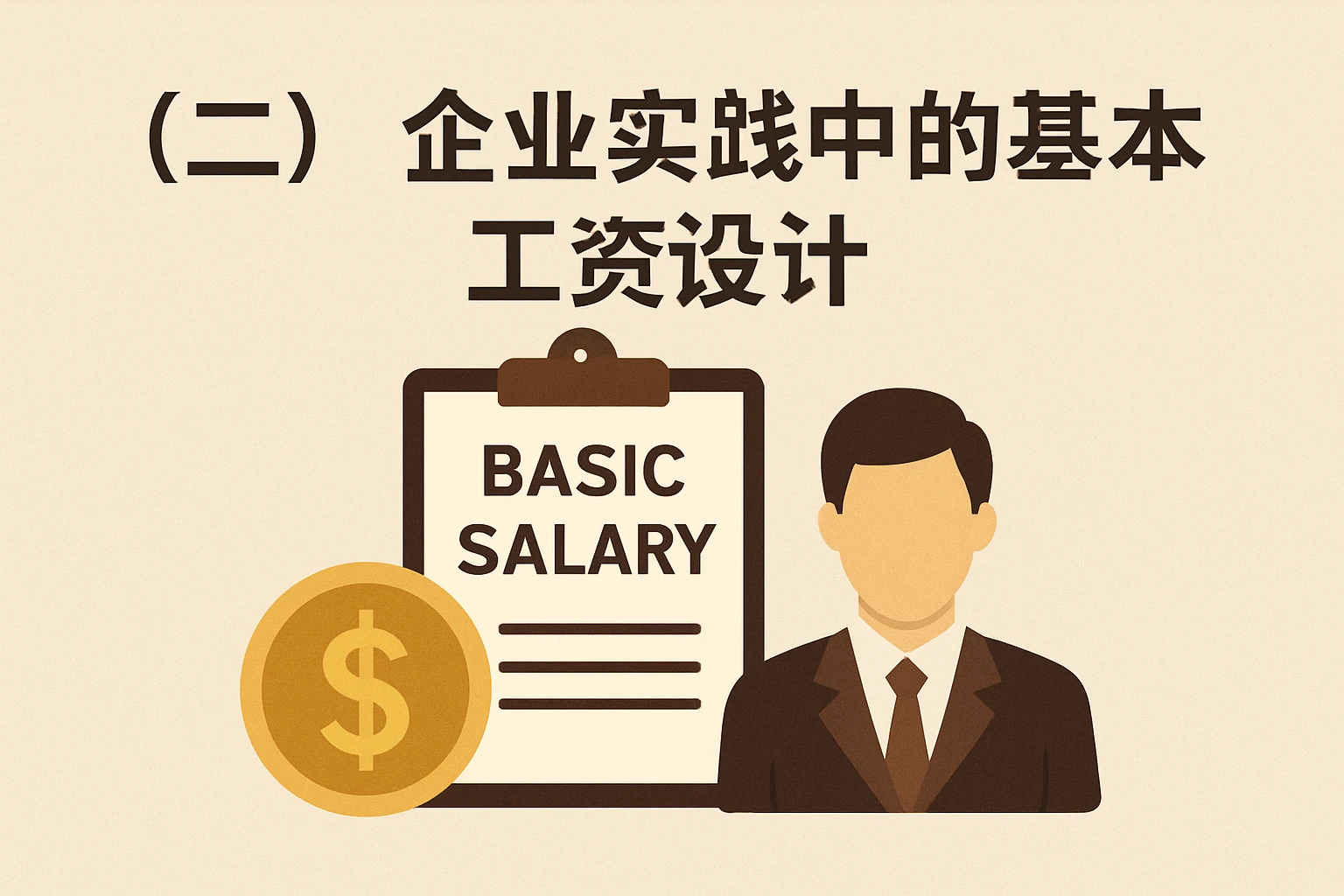 （二）企业实践中的基本工资设计