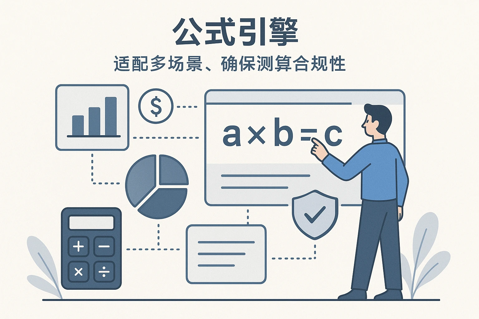 2. 公式引擎：适配多场景，确保测算合规性