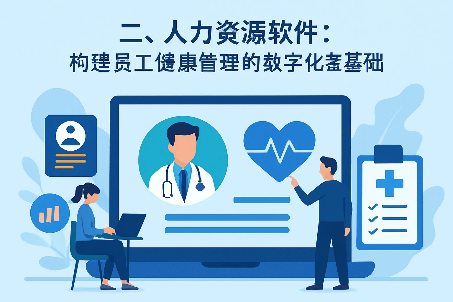 二、人力资源软件：构建员工健康管理的数字化基础