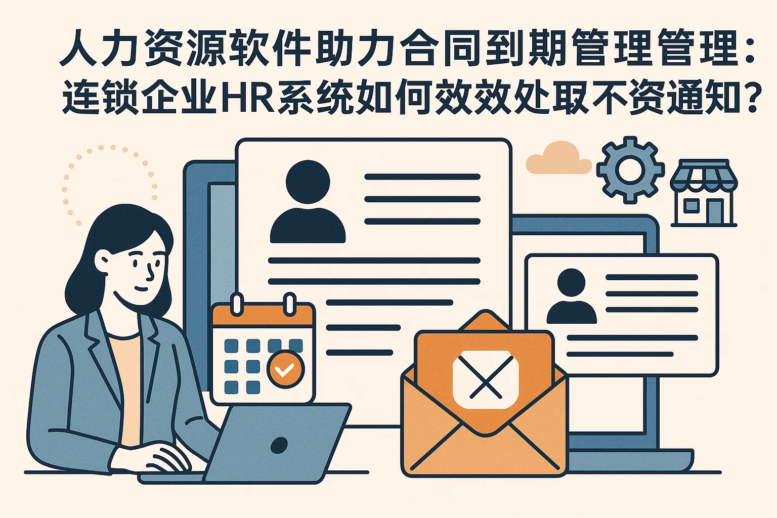 人力资源软件助力合同到期管理：连锁企业HR系统如何高效处理不续签通知？