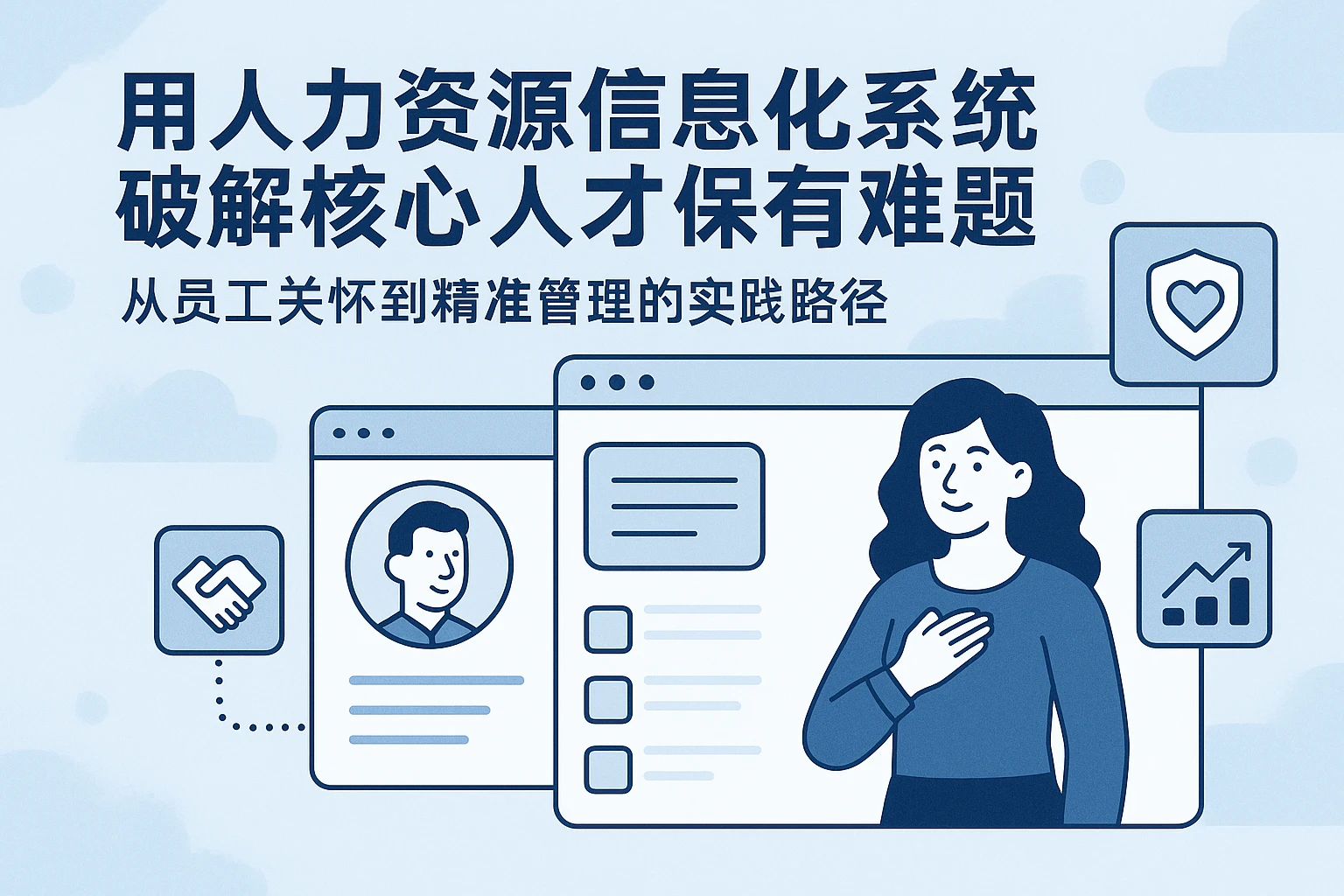 用人力资源信息化系统破解核心人才保有难题——从员工关怀到精准管理的实践路径