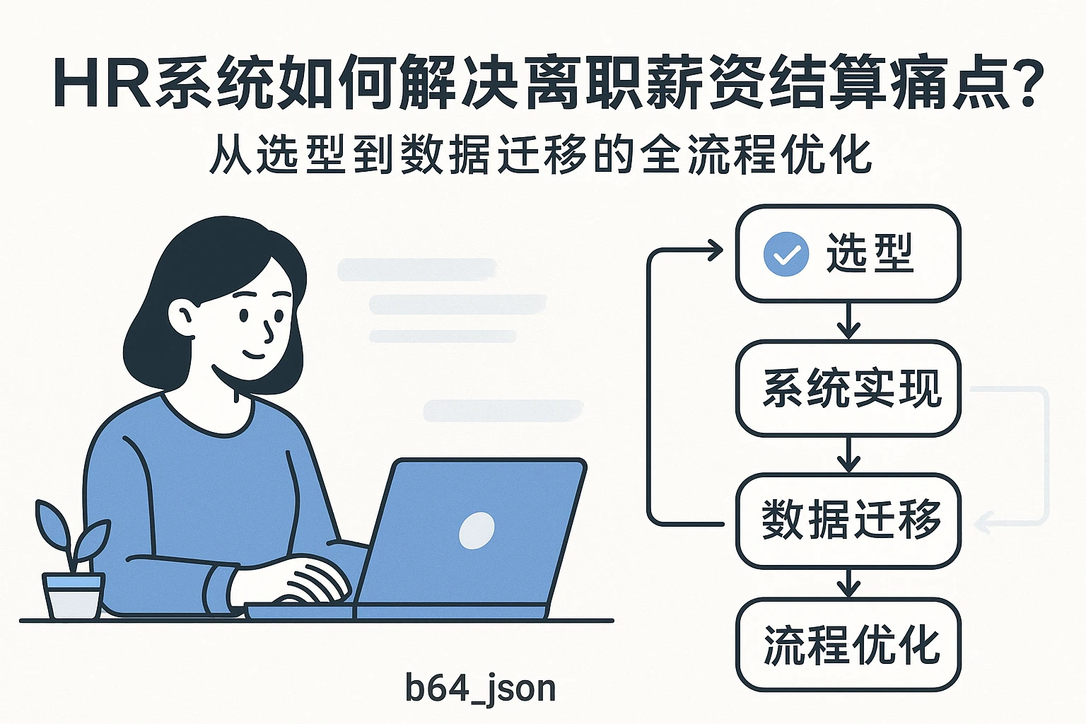 HR系统如何解决离职薪资结算痛点？从选型到数据迁移的全流程优化