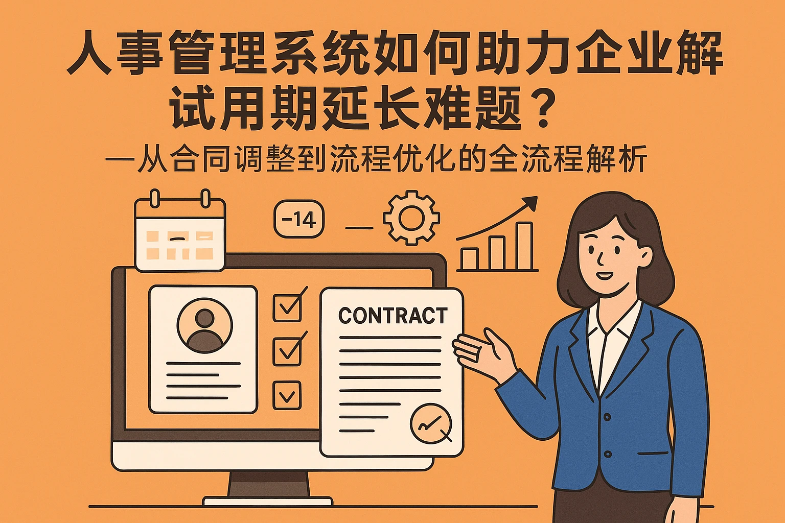 人事管理系统如何助力企业解决试用期延长难题？——从合同调整到流程优化的全流程解析