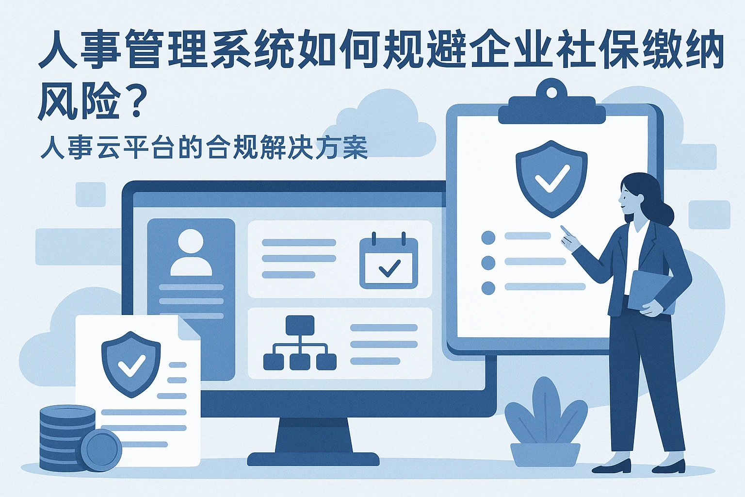 人事管理系统如何规避企业社保缴纳风险？人事云平台的合规解决方案