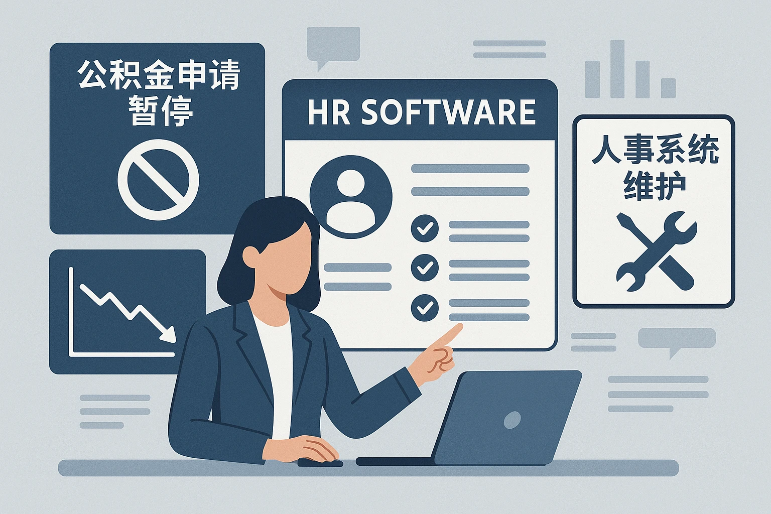 人力资源软件助力企业应对经营困境：从公积金暂停申请到人事系统维护的全流程解决方案