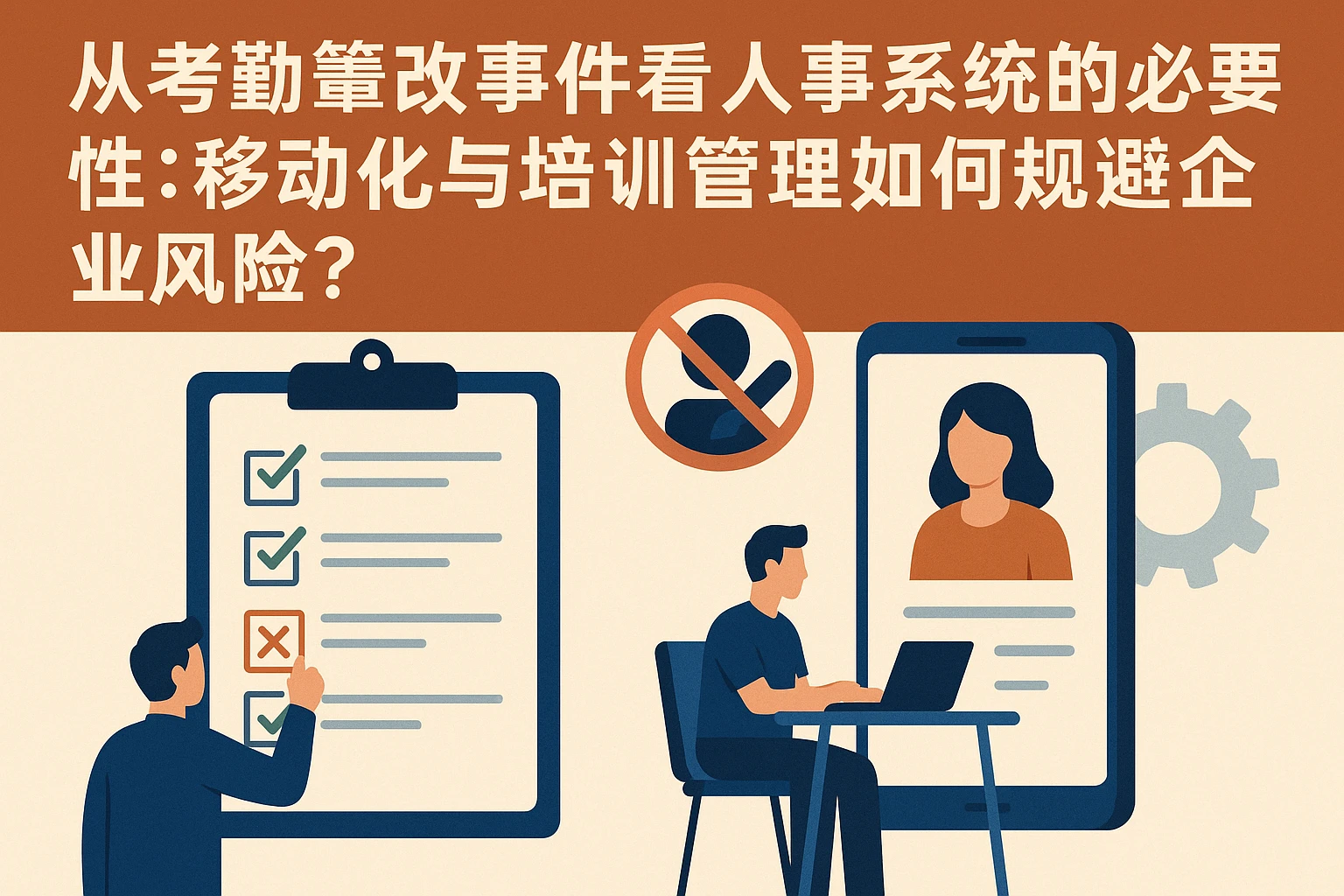 从考勤篡改事件看人事系统的必要性：移动化与培训管理如何规避企业风险？