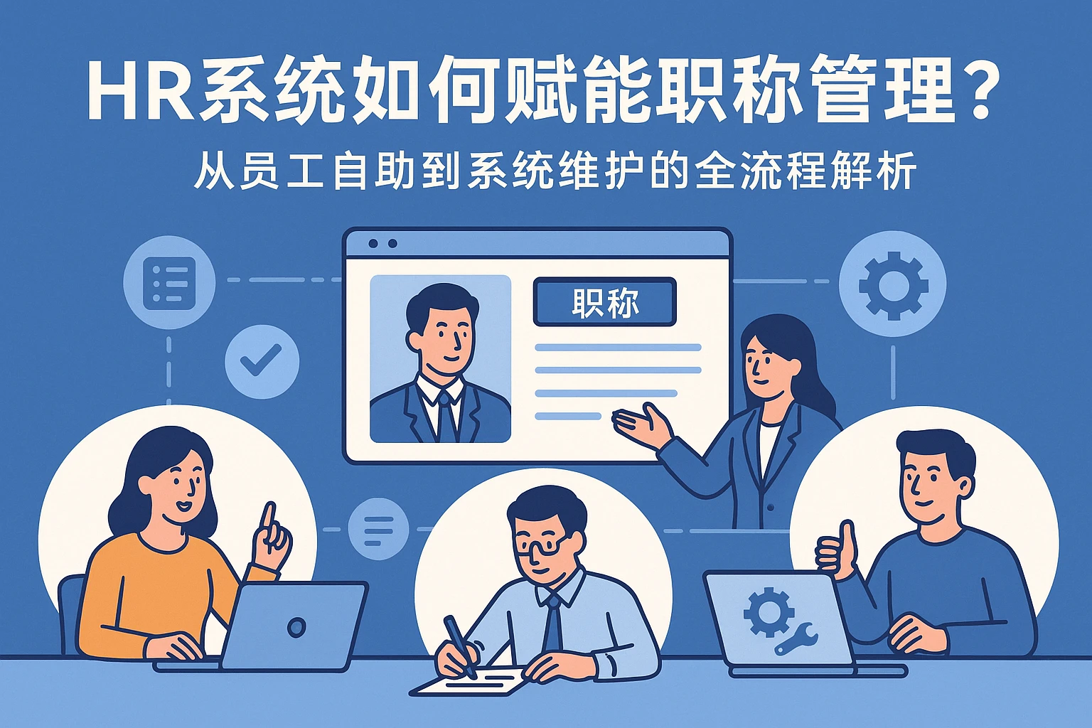 HR系统如何赋能职称管理?从员工自助到系统维护的全流程解析