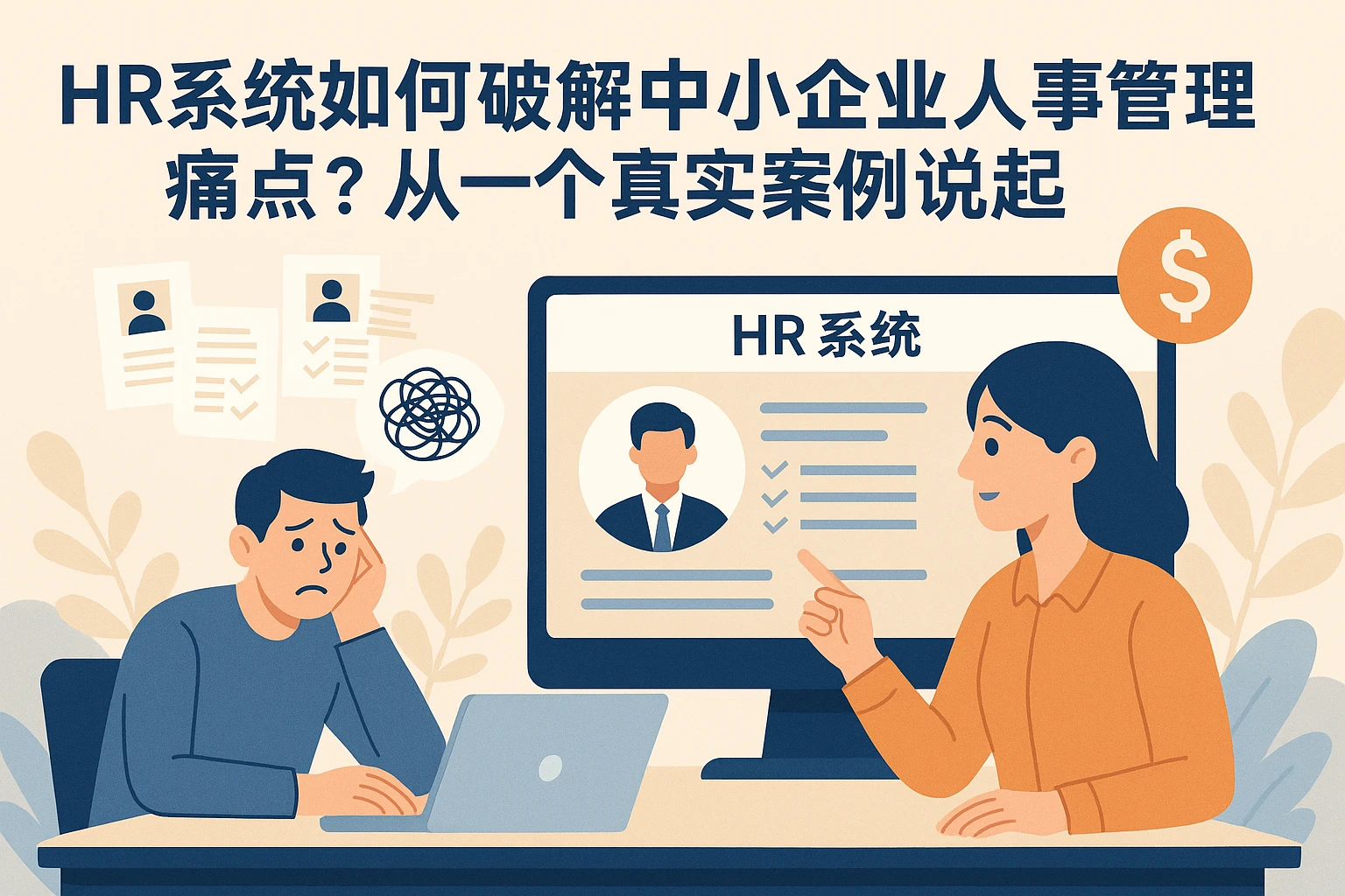 HR系统如何破解中小企业人事管理痛点？从一个真实案例说起