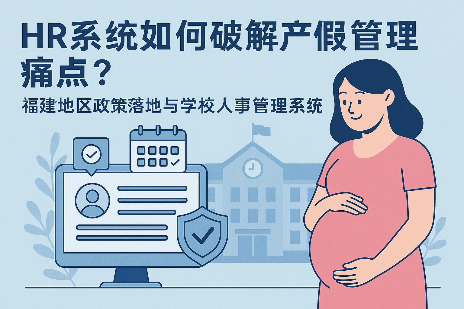 HR系统如何破解产假管理痛点？福建地区政策落地与学校人事管理系统实践
