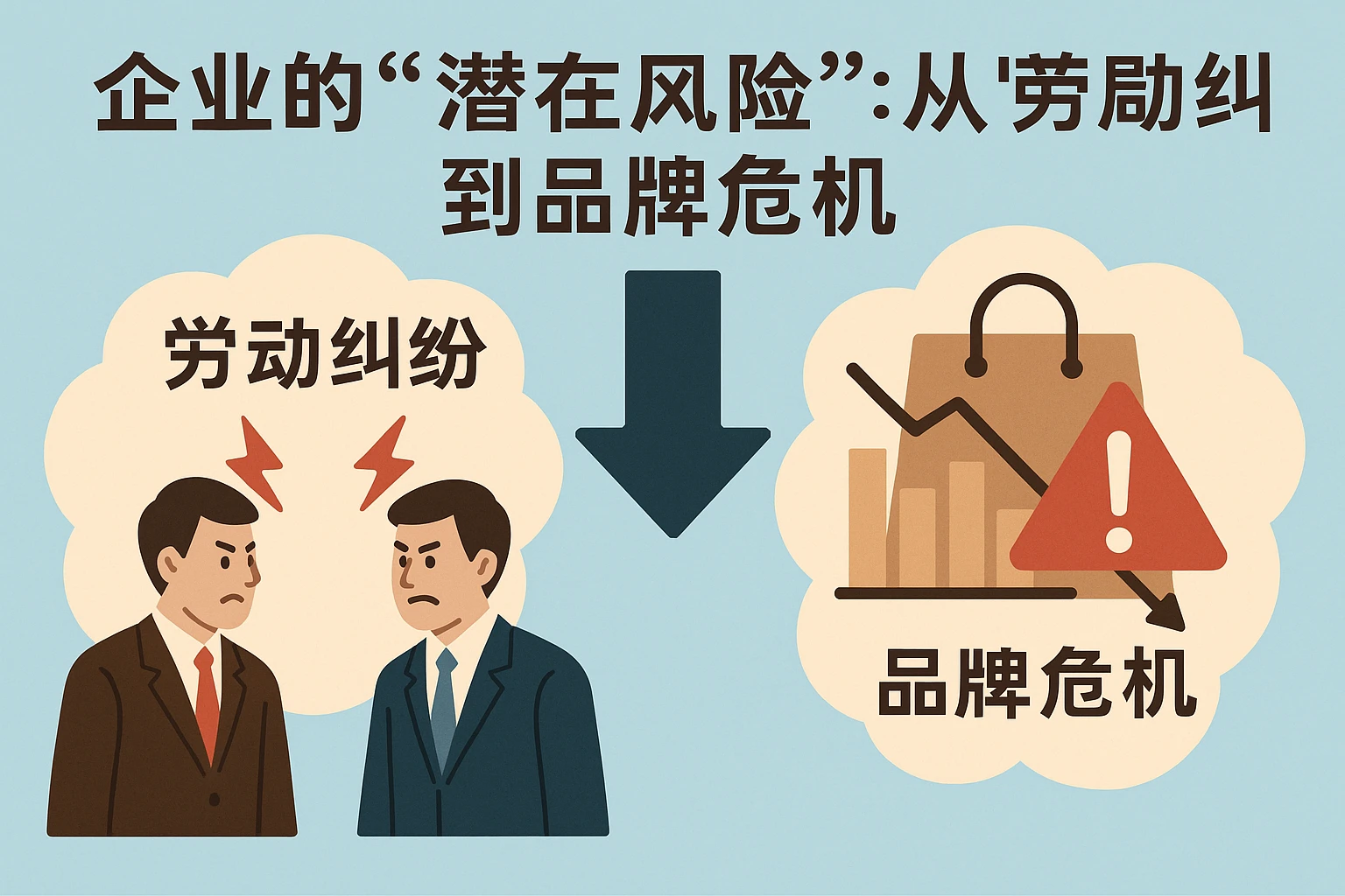 （2）企业的“潜在风险”：从“劳动纠纷”到“品牌危机”