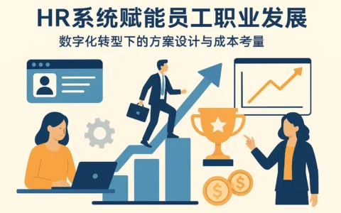 HR系统赋能员工职业发展：数字化转型下的方案设计与成本考量