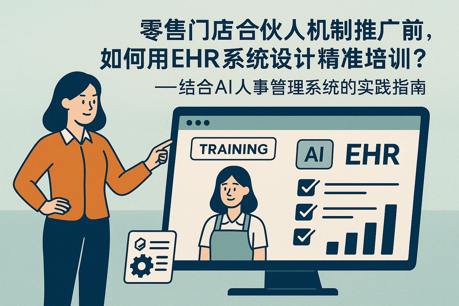 零售门店合伙人机制推广前，如何用EHR系统设计精准培训？——结合AI人事管理系统的实践指南