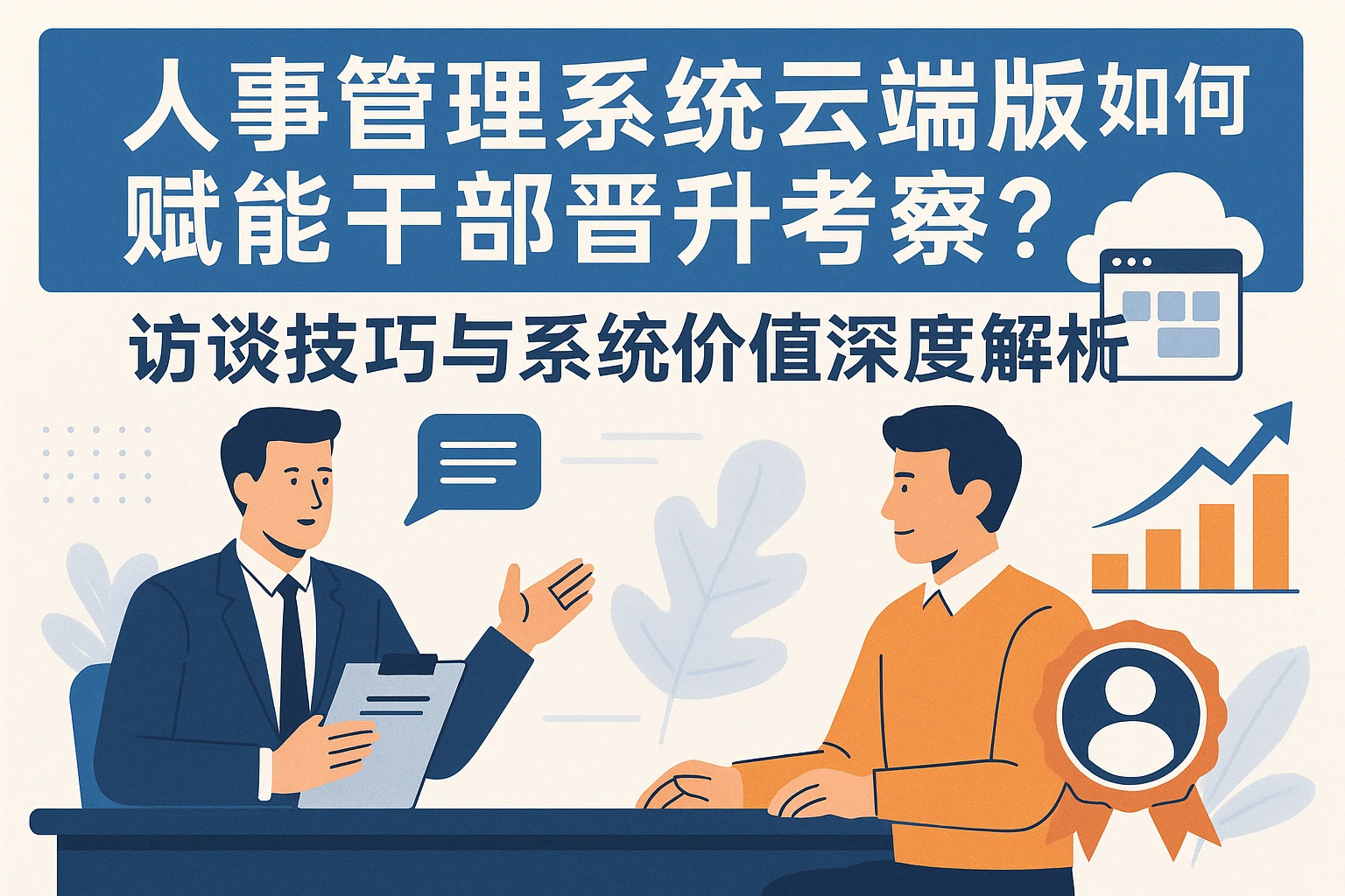 人事管理系统云端版如何赋能干部晋升考察？访谈技巧与系统价值深度解析