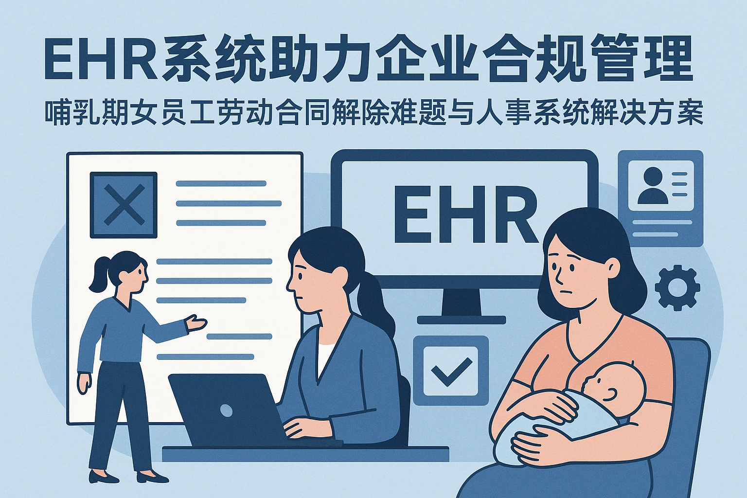 ehr系统助力企业合规管理：哺乳期女员工劳动合同解除难题与人事系统解决方案