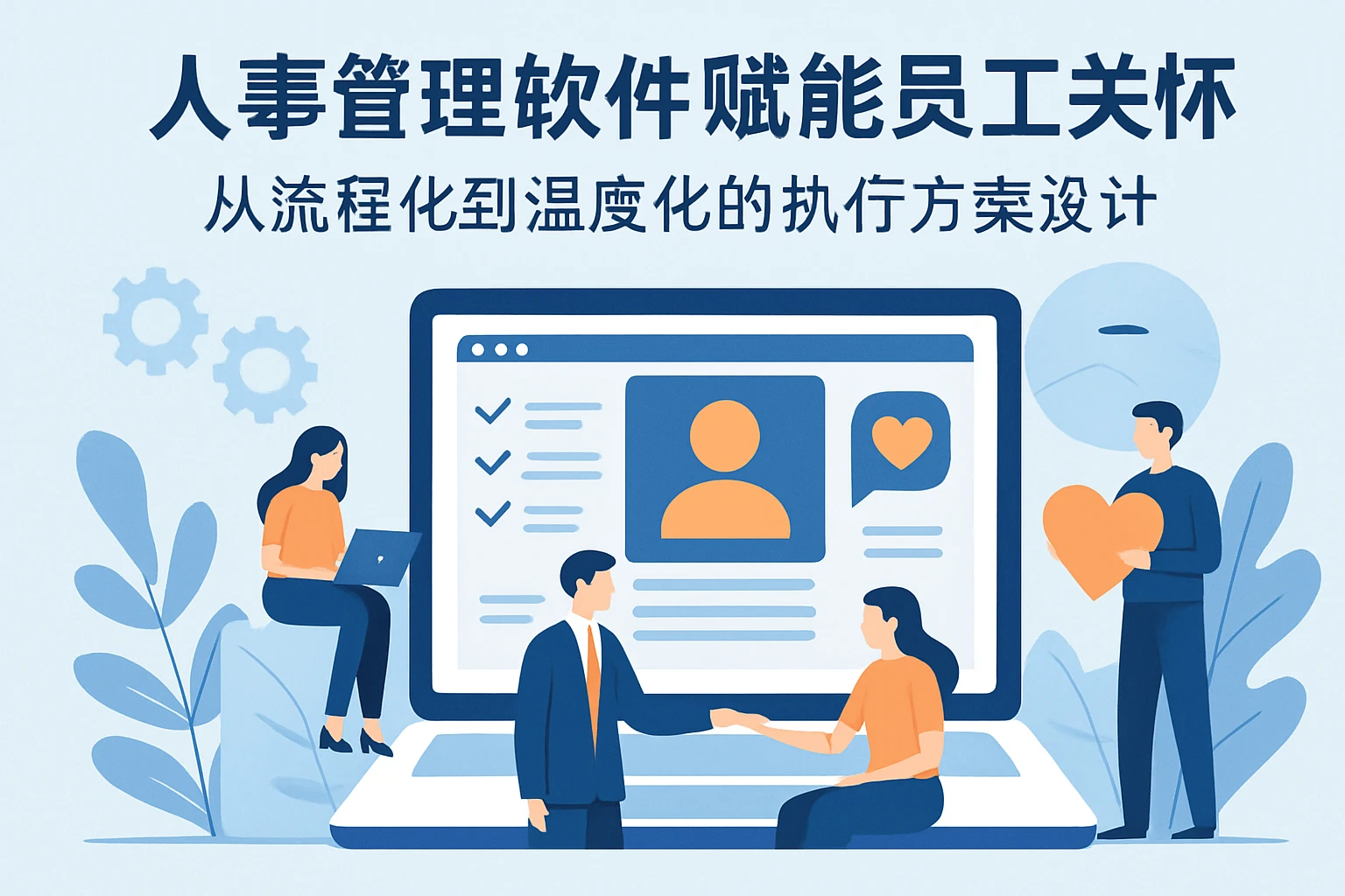 人事管理软件赋能员工关怀：从流程化到温度化的执行方案设计