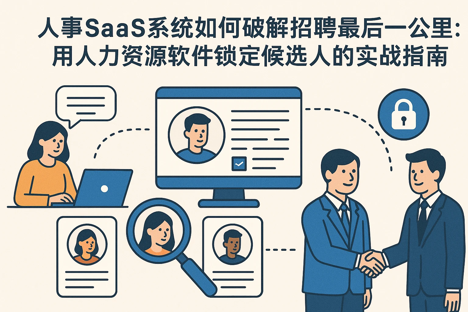 人事SaaS系统如何破解招聘最后一公里：用人力资源软件锁定候选人的实战指南