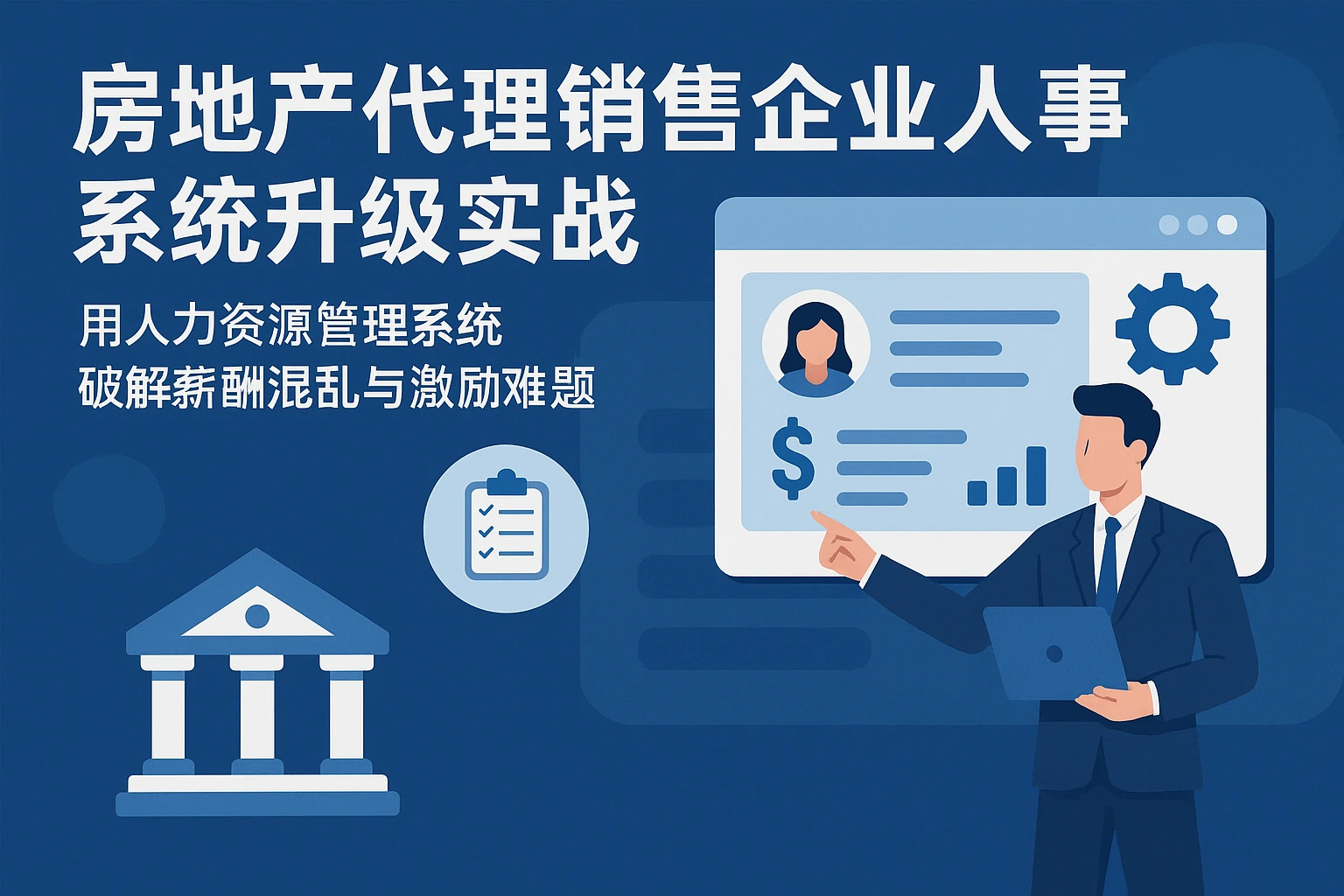 房地产代理销售企业人事系统升级实战：用人力资源管理系统破解薪酬混乱与激励难题