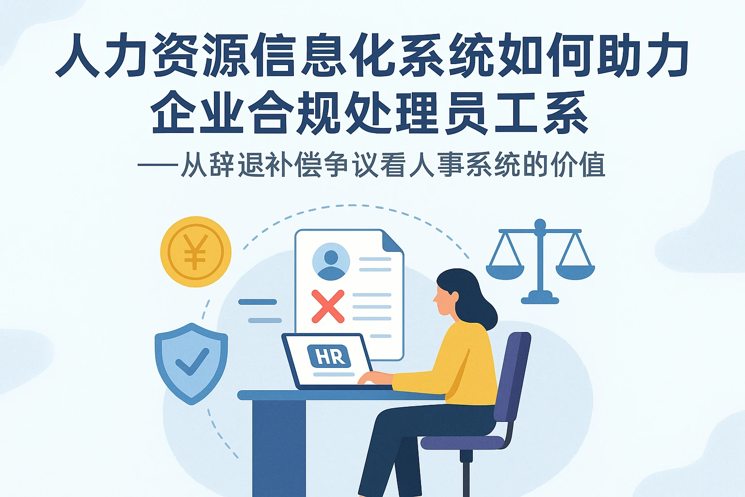 人力资源信息化系统如何助力企业合规处理员工关系——从辞退补偿争议看人事系统的价值