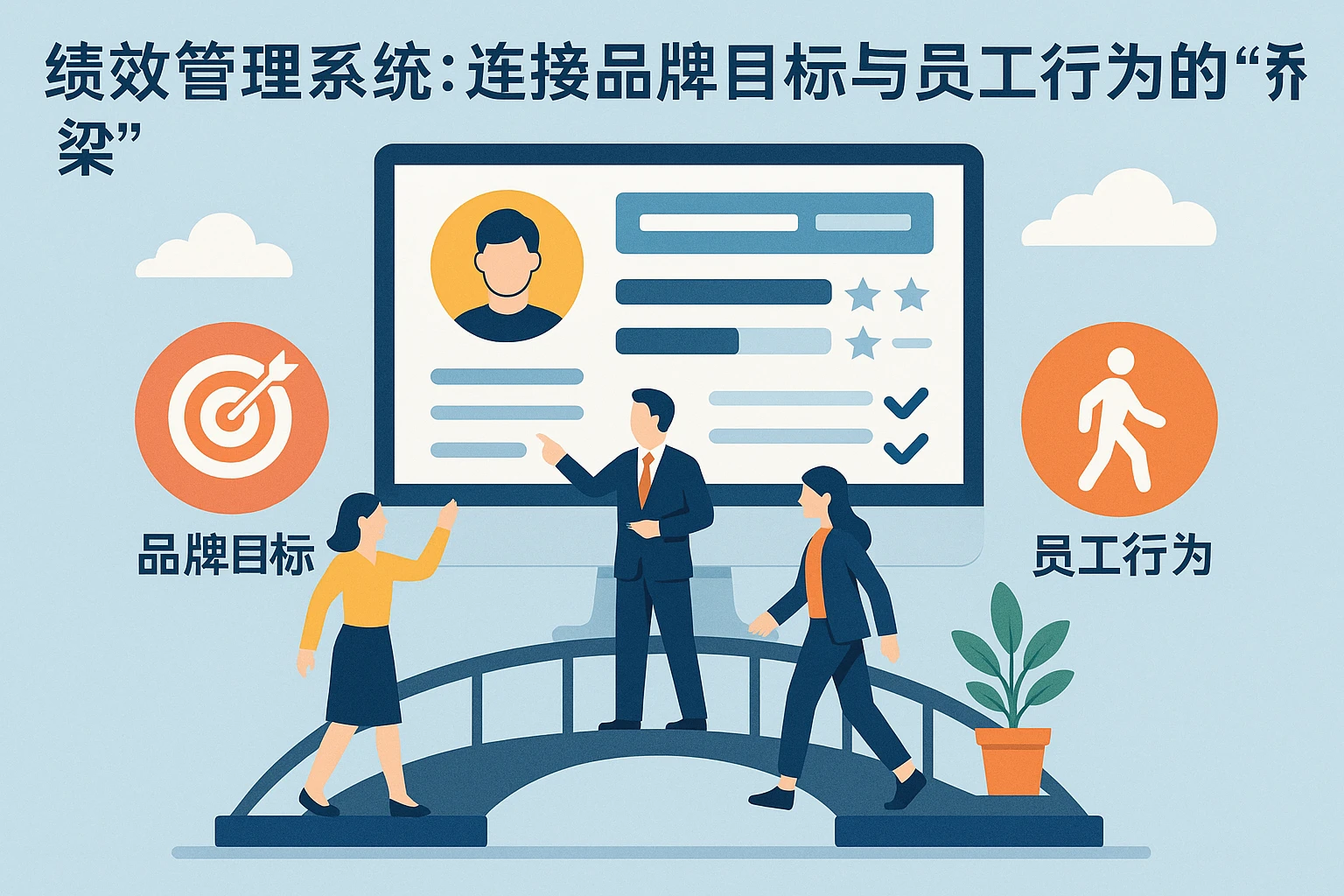 2. 绩效管理系统：连接品牌目标与员工行为的“桥梁”