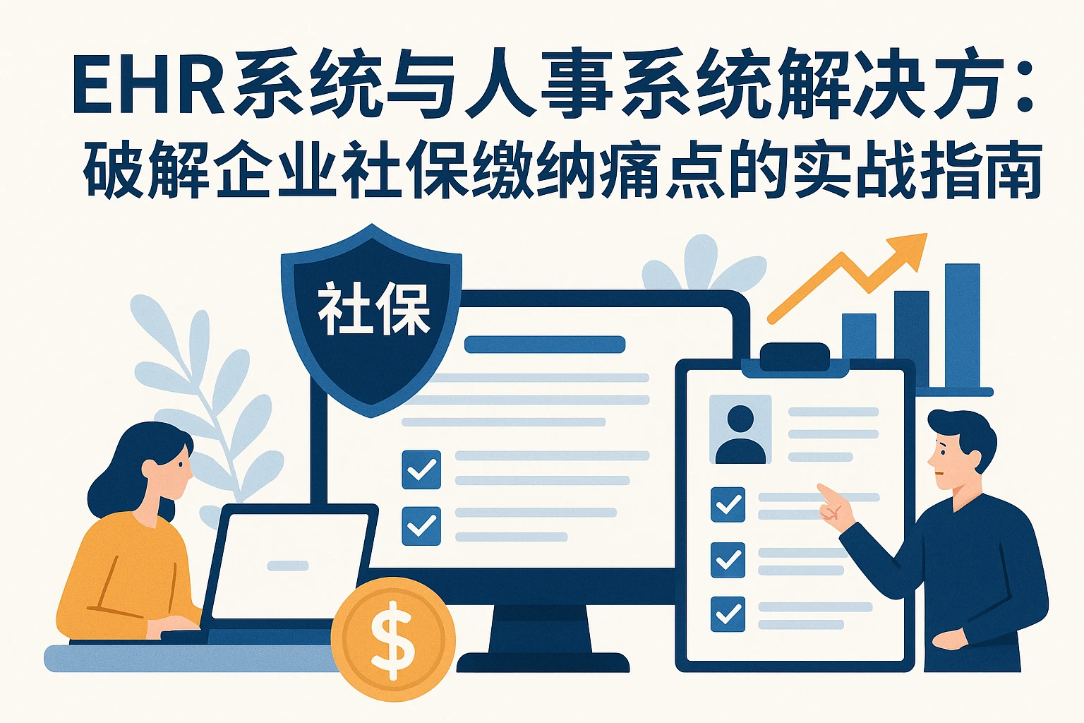 ehr系统与人事系统解决方案：破解企业社保缴纳痛点的实战指南