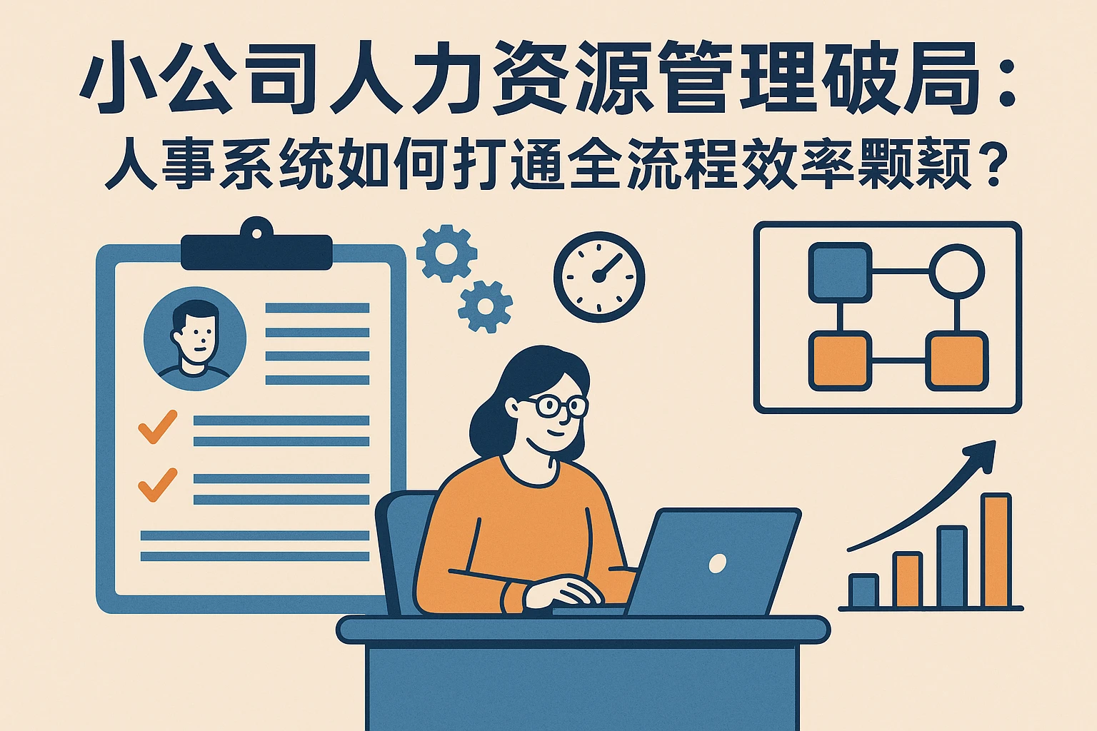 小公司人力资源管理破局：人事系统如何打通全流程效率瓶颈？