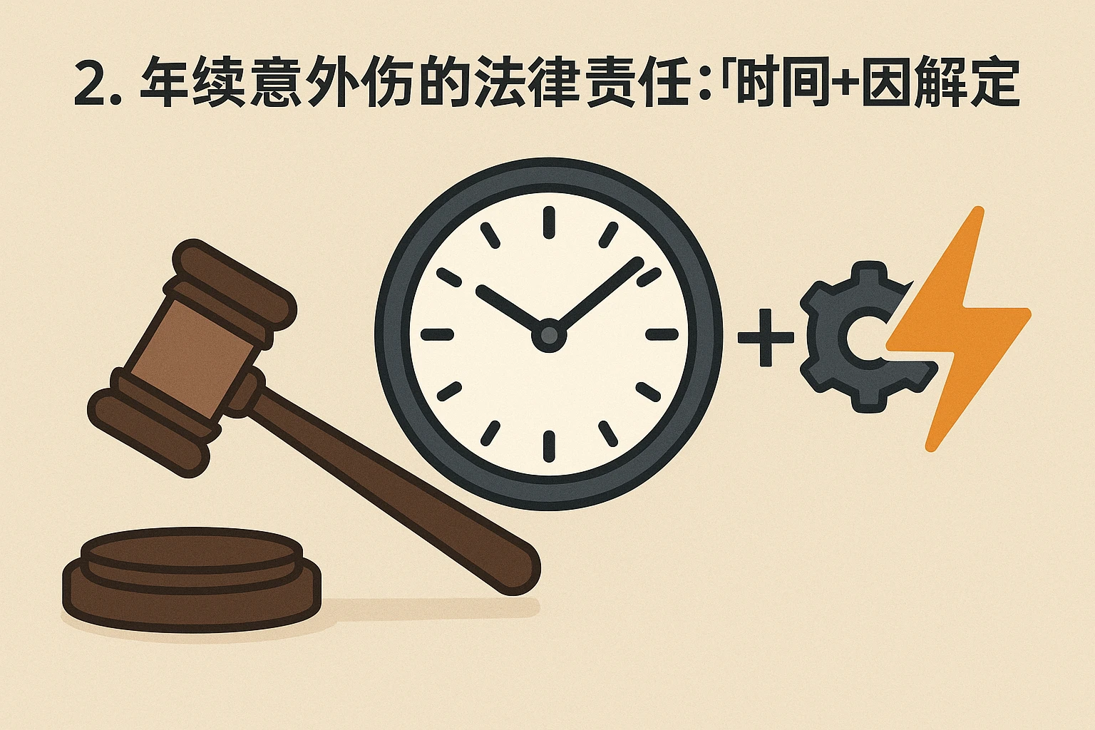2. 后续意外伤的法律责任：“时间+因果”的双重认定