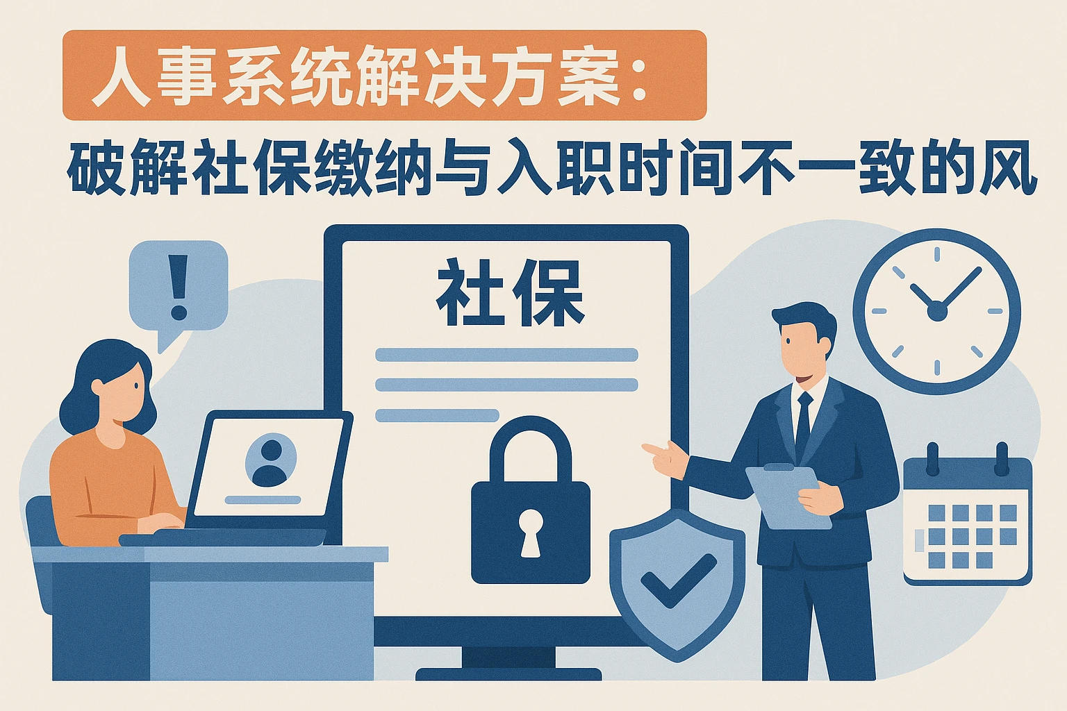 人事系统解决方案：破解社保缴纳与入职时间不一致的风险