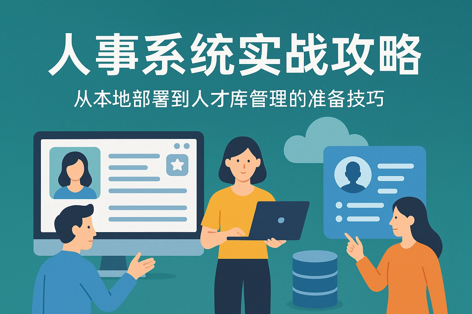 人事系统实战攻略：从本地部署到人才库管理的准备技巧