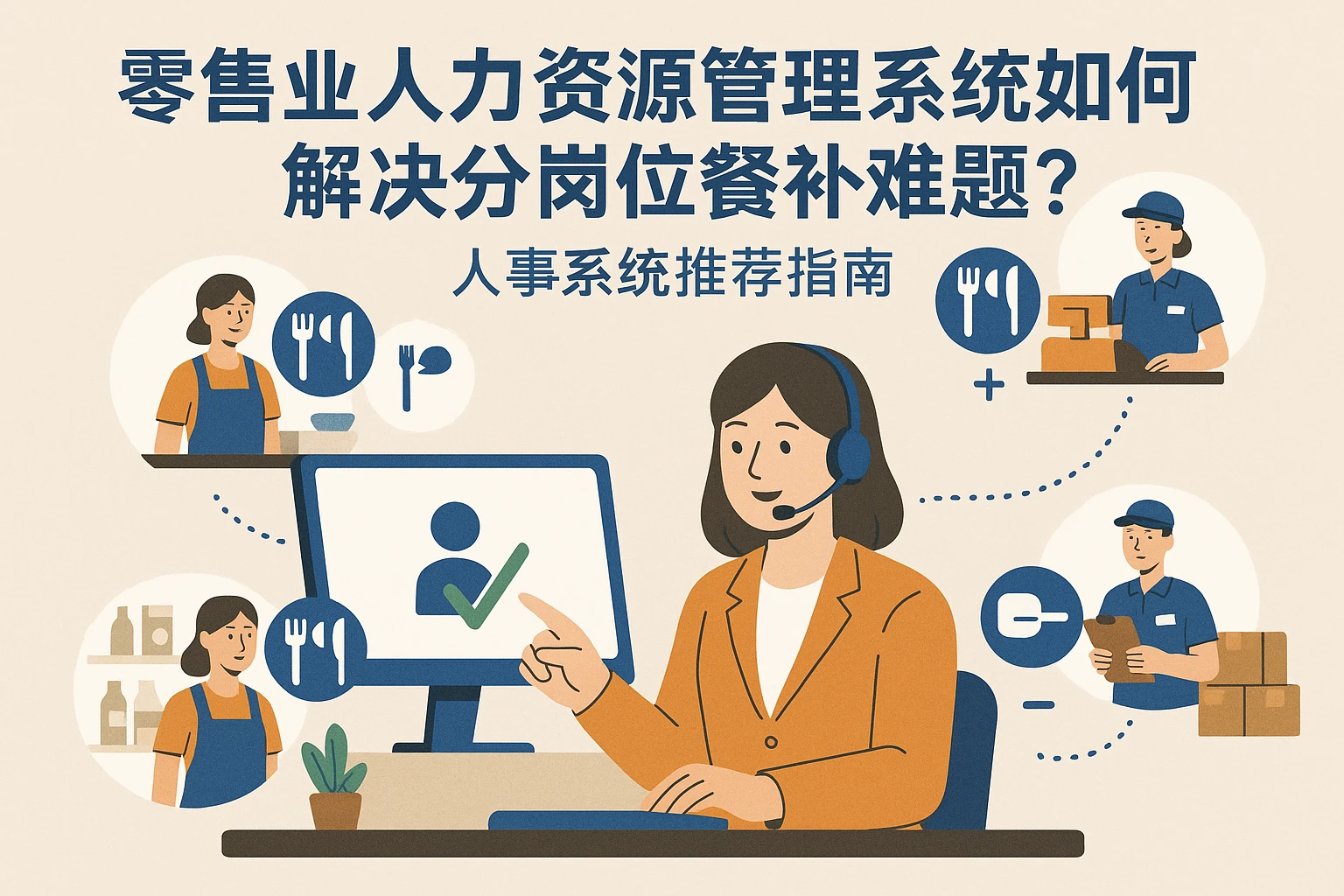 零售业人力资源管理系统如何解决分岗位餐补难题？人事系统推荐指南