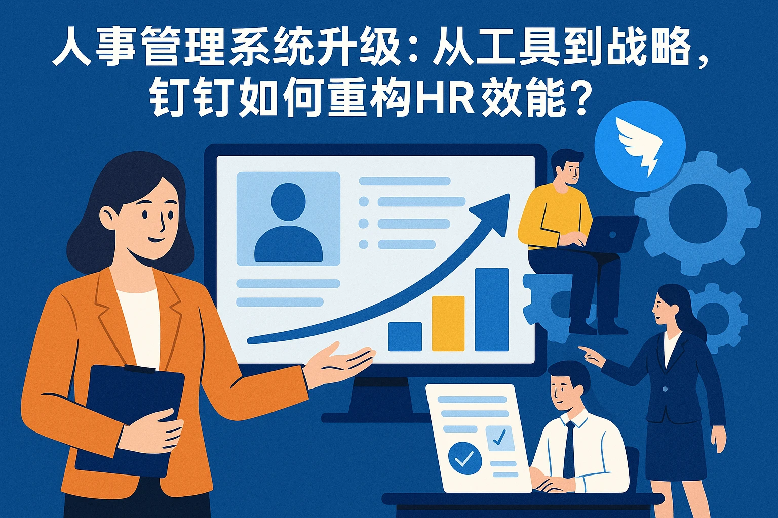 人事管理系统升级：从工具到战略，钉钉如何重构HR效能？