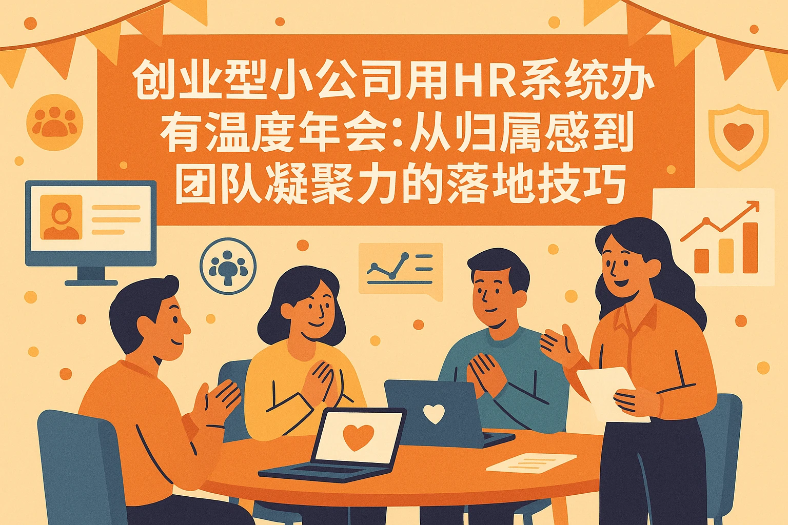创业型小公司用HR系统办有温度年会：从归属感到团队凝聚力的落地技巧