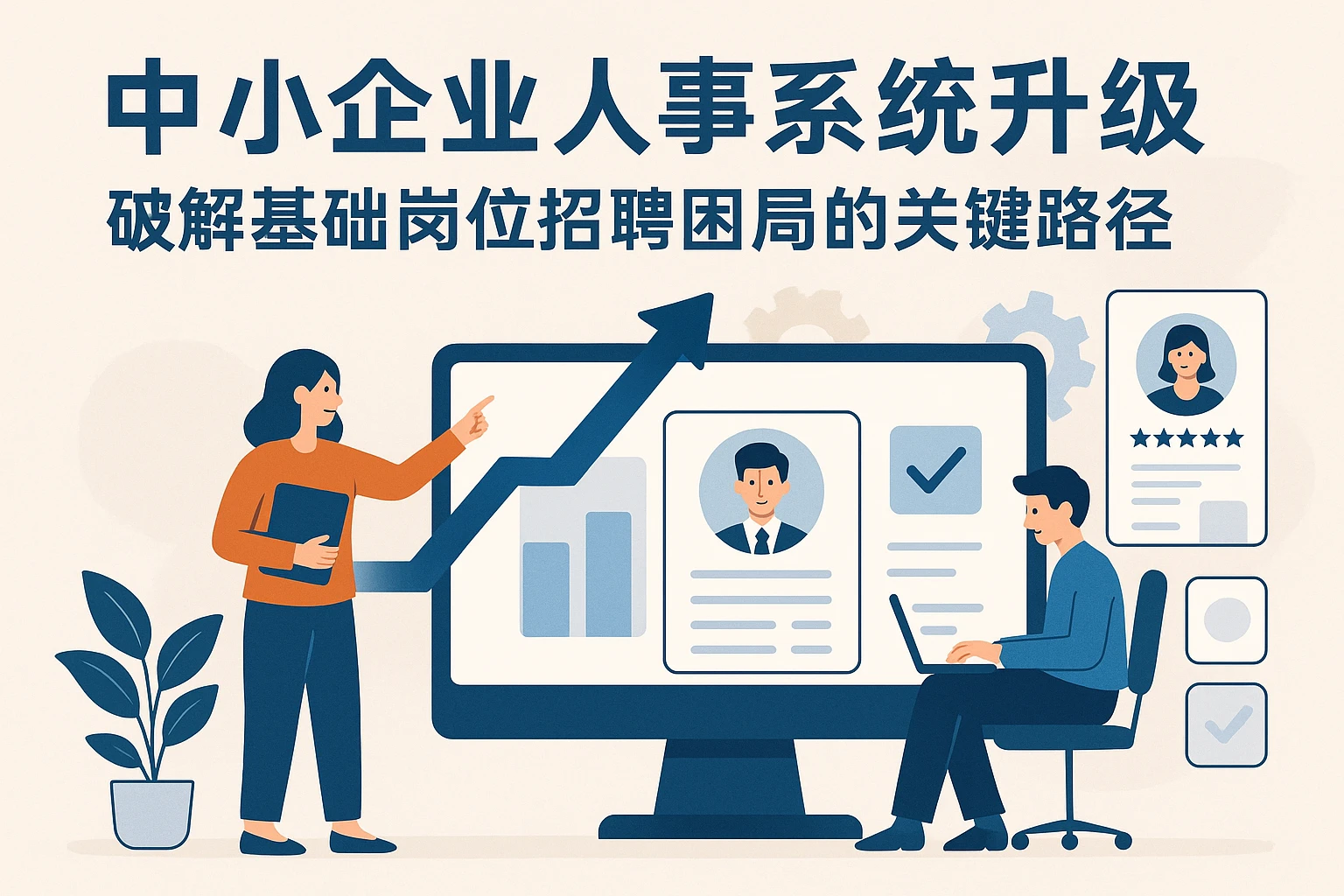 中小企业人事系统升级：破解基础岗位招聘困局的关键路径